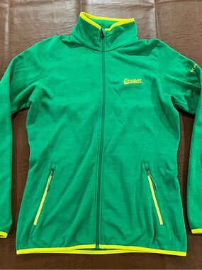 Columbia University of Oregon Ducks Women’s Activewear Full-Zip Top - Medium